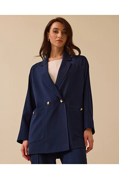 SCL Double Button Pocket Jacket with Metal Accessories