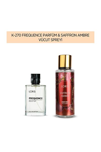 Loris K-270 Kadın Parfüm & Saffron Ambre Vücut Spreyi