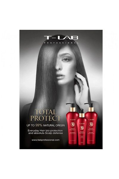 T Lab Mască de păr T-LAB Professional Total Protect DUO, 300 ml