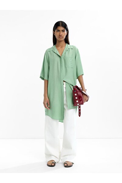 PARFOIS Cepli Gömlek Elbise