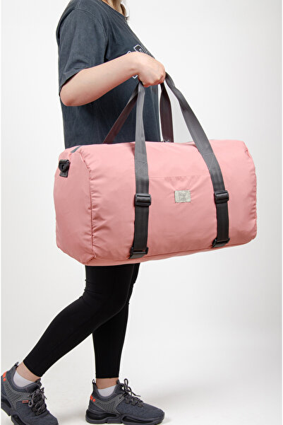 KAFF Powder Shoulder Strap Waterproof Fabric Large Size Suitcase Sports Travel Bag -1011