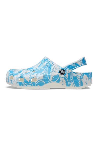 Crocs Classic Duke Print Clog 38-39 EU - M6/W8 US Blue - Venetian Blue