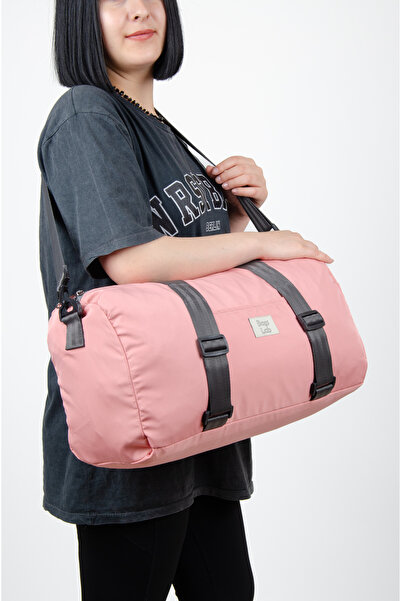 KAFF Powder Shoulder Strap Waterproof Fabric Women's Travel Gym Fitness Sports Bag -1010