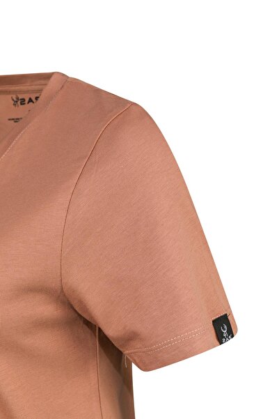 2AS Γυναικείο μπλουζάκι με στάμπα με λαιμόκοψη 404