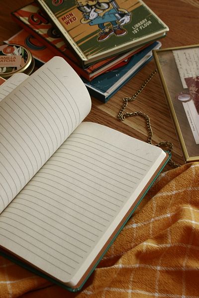Nova Crafts Retro Movie / Themed Striped Notebook