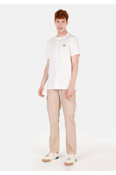 Colin's Comfort Fit Mid Waist Straight Leg Men's Beige Trousers