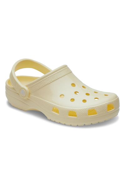 Crocs Classic High Shine Clog 38-39 Eu - M6/w8 Us Yellow - Buttercream