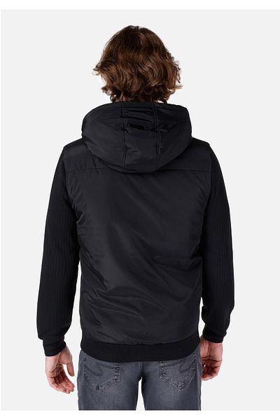 Colin's Slim Fit Men's Black Coat