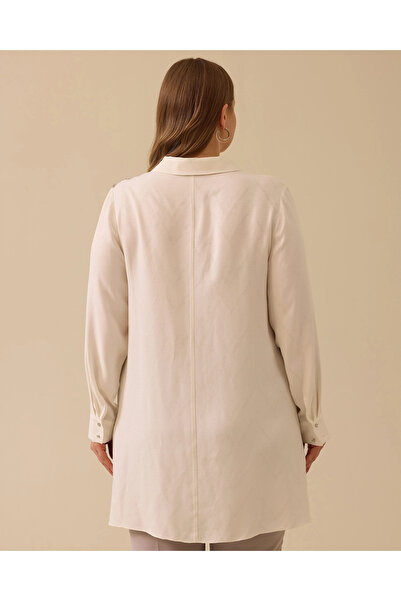 Gala-Xi Τουνίκ με κουμπιά με χάντρες μεγάλου μεγέθους