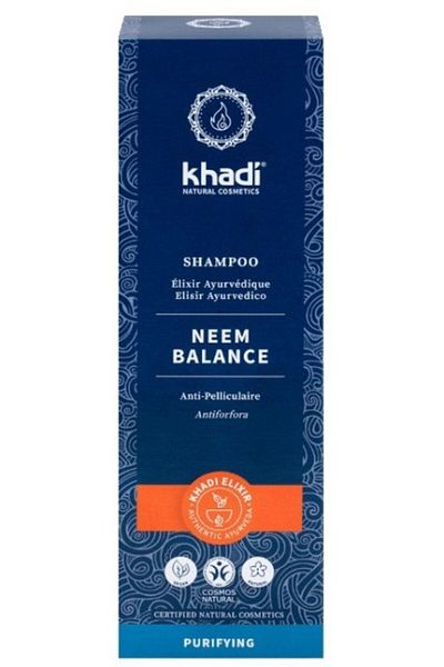 Khadi Natural Anti-dandruff shampoo with neem, Khadi, 200 ml