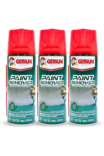 GETSUN Combo 3PCS GETSUN GT-8216 Paint Remover Spray 450ml – Fast-Acting Stri...