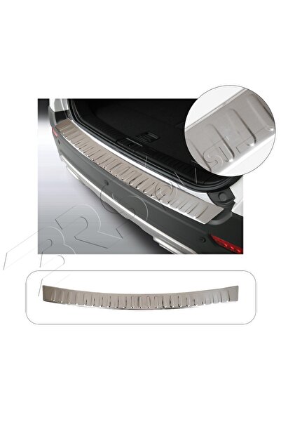 BRSPLAST Chevrolet Captiva Uyumlu 2013-2019 Krom Arka Tampon Üstü Koruma Pasl...
