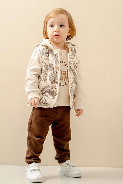 JNF kids Baby Boy & Children's Vest Tracksuit Set