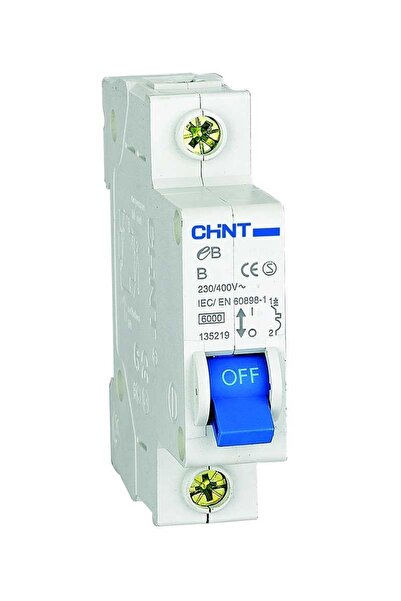 chint eB Serisi / 1 Kutuplu 4,5kA / B tipi 20A Otomatik Sigorta