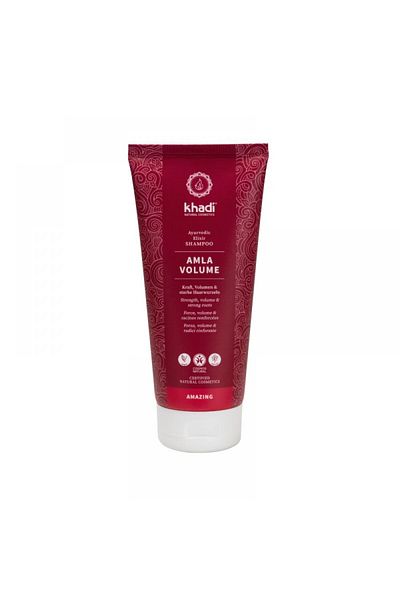 Khadi Natural Amla Shampoo for Volume and Shine, Khadi, 200 ml