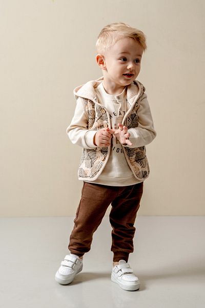 JNF kids Baby Boy & Children's Vest Tracksuit Set