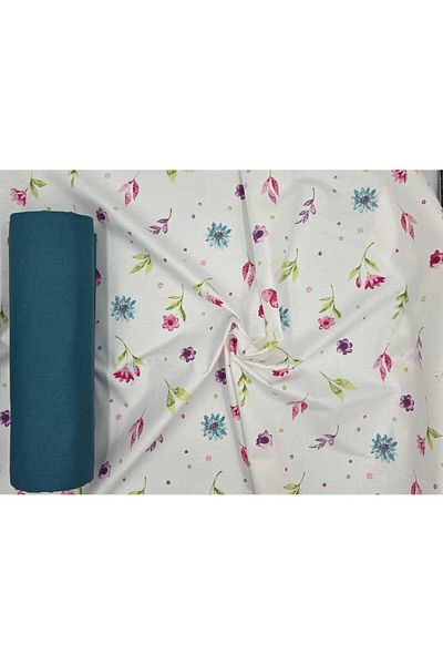 pınarhome collectıon ملاءة مطاطية من القطن العضوي الناعم بنسبة 100% + غطاء وسادة بعمق زاوية 28-30 سم ** الموسم الجديد **