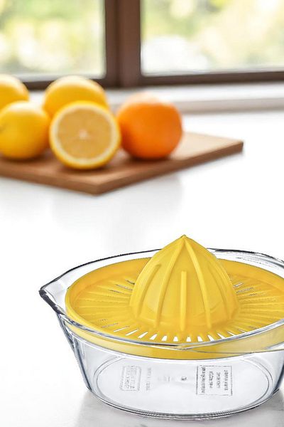 Sevinse Home Lemon Squeezer with Bowl - Practical Orange Citrus Juicer
