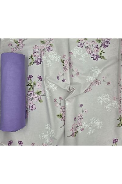 pınarhome collectıon 100% Organic Cotton Soft Fabric Embedded Sheets+Pillow Cover Corner Depth 28-30 Cm**New Season**