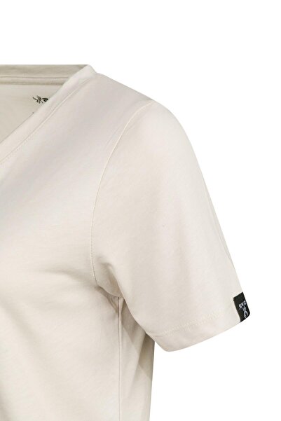 2AS Γυναικείο μπλουζάκι με στάμπα με λαιμόκοψη 413