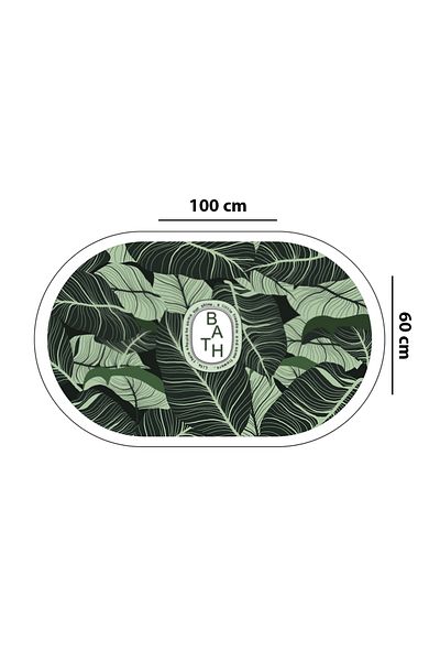 Chilai Home Aleas Bathroom Mat Non-Slip Base Djtbanyo