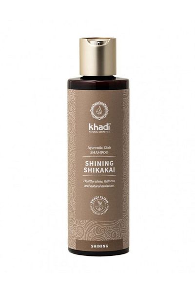 Khadi Natural Khadi Shampoo with Shikakai - 200 ml, hydration and shine, dry and unruly hair, unisex