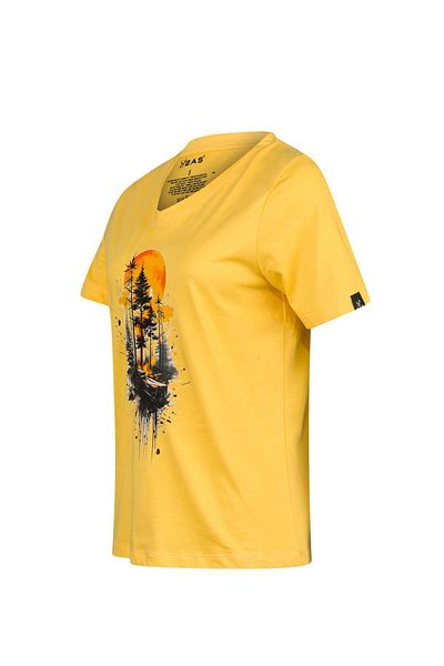 2AS Alone Printed V-Neck Women's T-Shirt 413