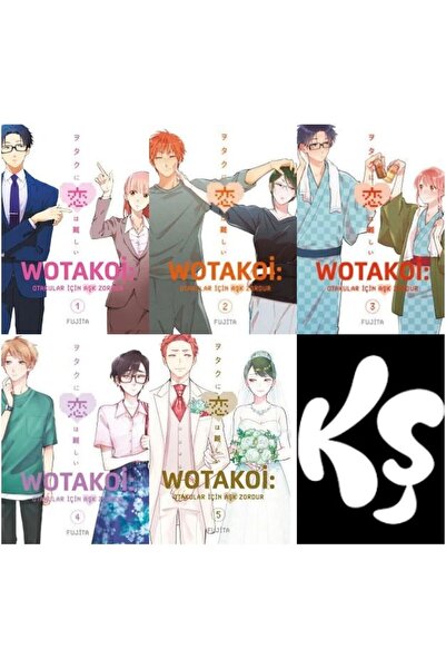 Gerekli Şeyler Yayıncılık Wotakoi -otakular için aşk zordur 1-2-3-4-5 manga s...