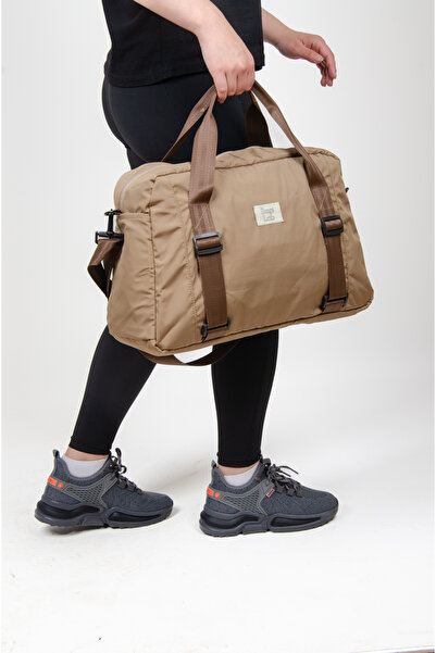 KAFF Mink Shoulder Strap Waterproof Fabric Large Volume Functional Women's Hand and Shoulder Bag -1009