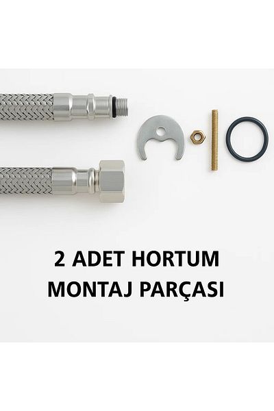 Sardıcı Sink Faucet Tap Double Water Inlet 5 Years Warranty Stainless Brass Faucet