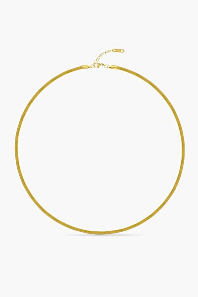 Atelier Duygu Slim Flat Chain Kolye