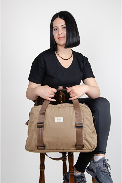 KAFF Mink Shoulder Strap Waterproof Fabric Large Volume Functional Women's Hand and Shoulder Bag -1009