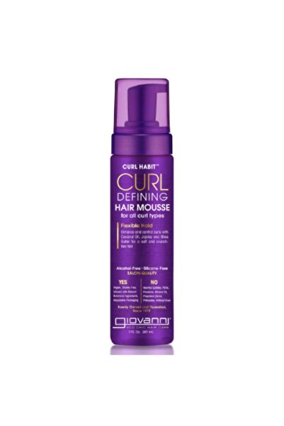 Giovanni Foam) Defining Waves for All Curly Hair Types - 207ml