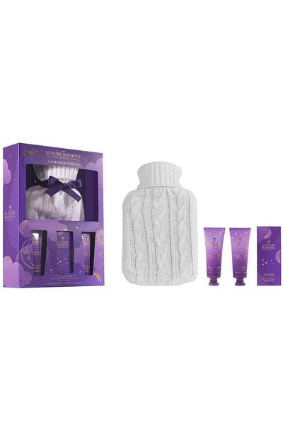 The Luxury Bathing Company Cosy Up Gift Set, Lavender, The Luxury Bathing Company, 4 items