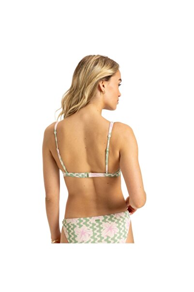 Roxy Hibiscus Daze Elong Tri Bra Women's Bikini Top Women's Bikini Top Erjx305452