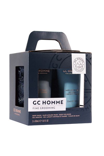 The Luxury Bathing Company Relax & Refresh Gift Set, GC Homme Fine Grooming, The Luxury Bathing Company, 3 items