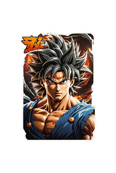 INOVATIX Set de 8 piese, autocolant Muscle Goku, INOVATIX®. 6 cm