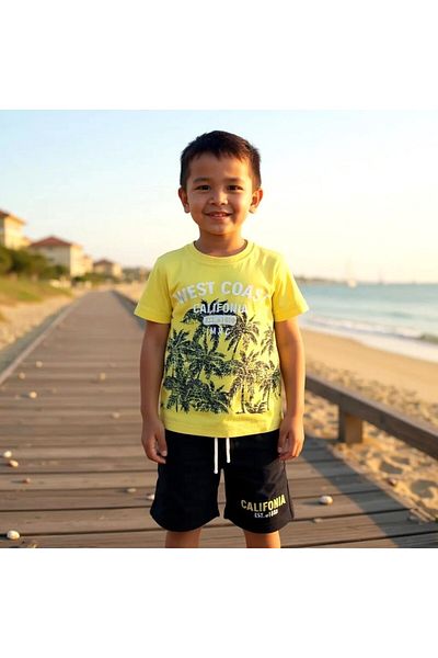 SeaBubbles Coast Boy's Suit with Shorts