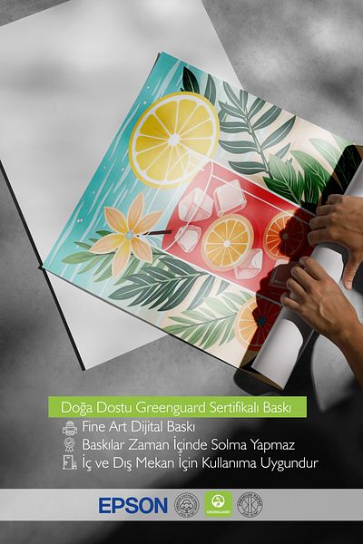 Postifull Wooden Framed Painting, Fresh Lemonade, Illustration, Maximalist, Red Color Poster, 2025 Summer Secky