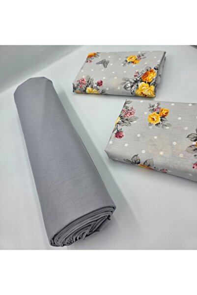 pınarhome collectıon 100% Organic Cotton Soft Fabric Embedded Sheets+Pillow Cover Corner Depth 28-30 Cm**New Season**