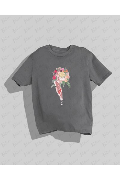 Nulivez Palestine Design Printed High Quality Compact Unisex Oversize T-Shirt