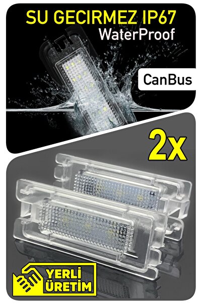 Led Edition Dacia Duster Suv 2010-2018 Canbus Led Plaka Aydınlatma Ledi Lambası