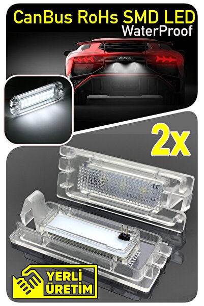 Led Edition Renault Kadjar Canbus LED Plaka Aydınlatma Ledi Lambası