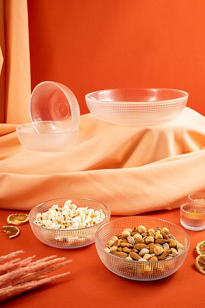 Fecra Loren 5-Piece Snack Presentation Set Natural