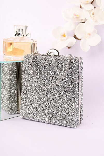 weem bag Elysara EB0702 |   GEANTĂ DE SEARĂ CU MÂNERA METALĂ DUBLĂ ELEGANTĂ