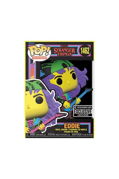 Funko POP TV: ST S4- Hunter Eddie w/Guitar??(BLKLT)