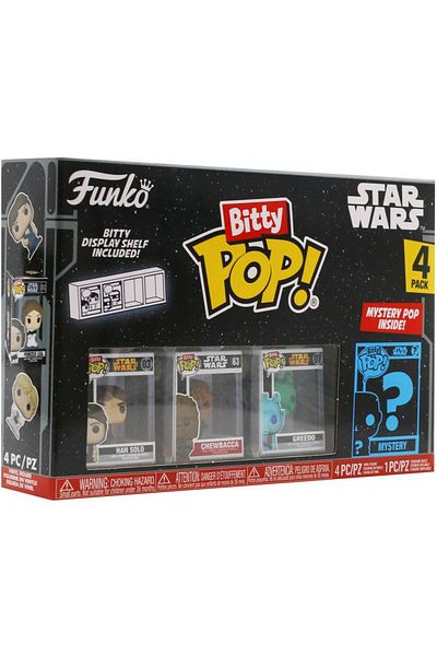 Funko Bitty POP: Star Wars- Han Solo 4PK