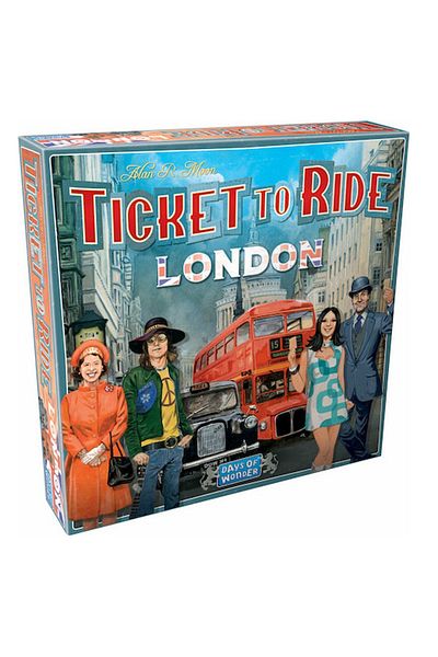 Ticket to ride Board game Ticket To Ride London, English