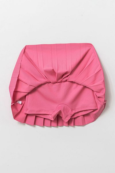 Beniizle Lyrax Pantaloni scurți în relief cu fustă Crop Girl's Sportsman Suit
