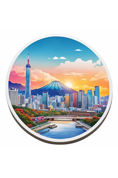 INOVATIX Set of 8, Seoul City Sticker, INOVATIX®. 6 cm